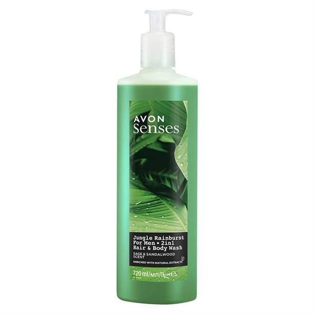 JUNGLE RAINBURST 2-in-1 Shampoo & Duschgel für Ihn 720g